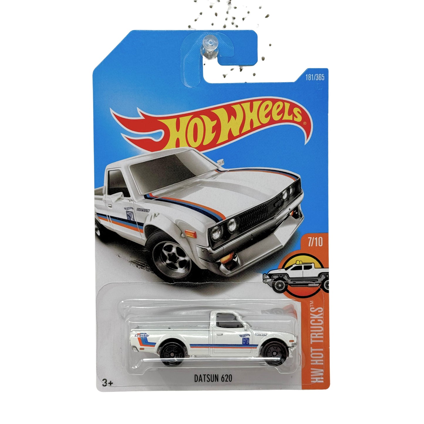 Hot Wheels Hot Trucks Datsun 620 1:64 Diecast White