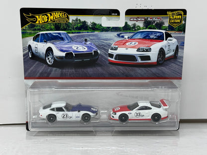 Hot Wheels Premium Car Culture Toyota 2000GT & Toyota Supra 2-Pack 1:64 Diecast