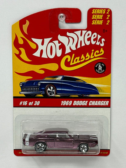 Hot Wheels Classics 1969 Dodge Charger Series 2 1:64 Diecast