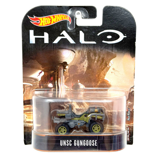 Hot Wheels Retro Entertainment Halo UNSC Gungoose 1:64 Diecast