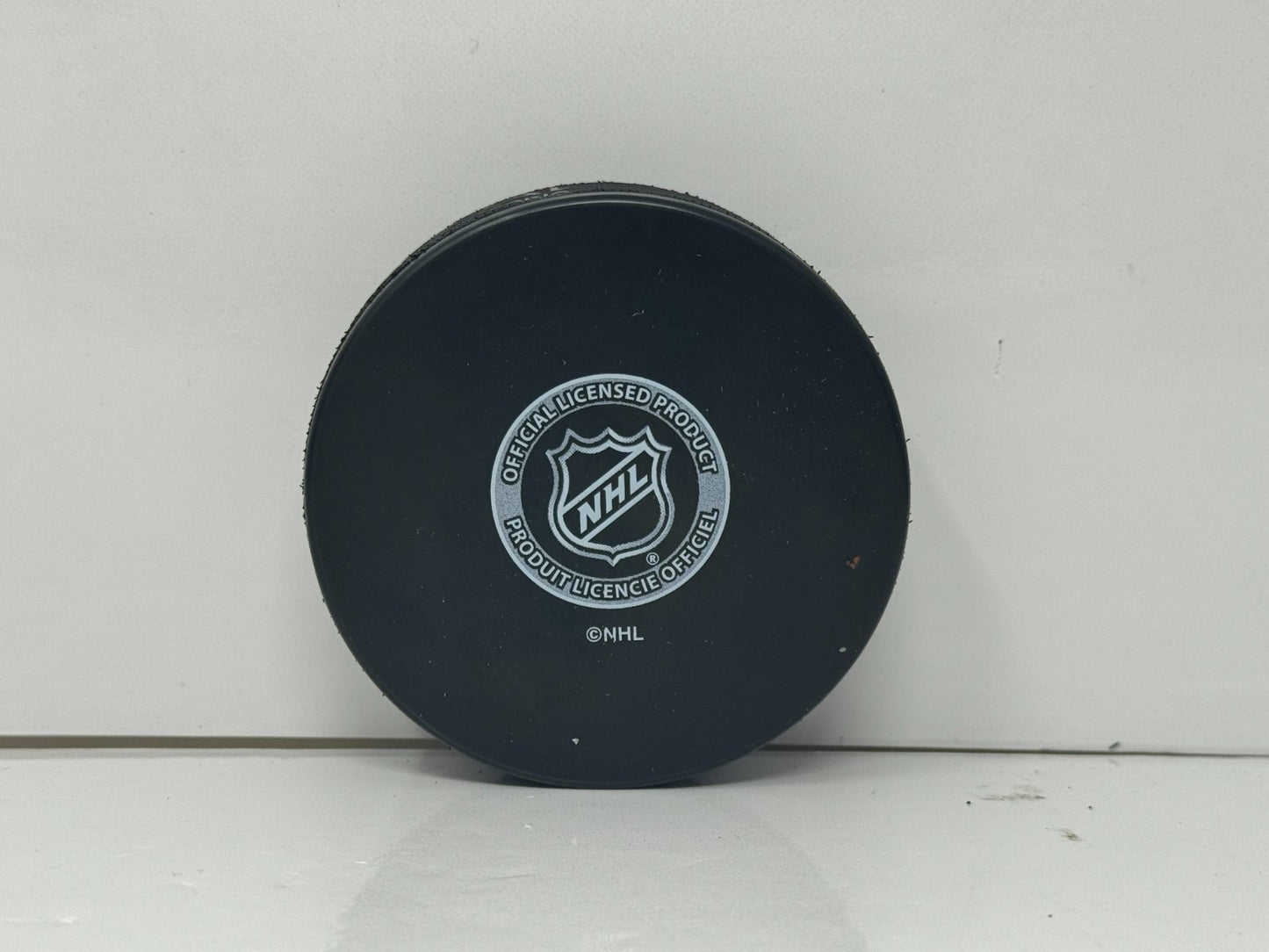 Trevor Daley Dallas Stars Signed NHL Autograph Puck Gold Auto