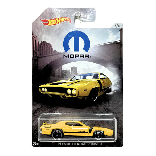 Hot Wheels Mopar 1971 Plymouth Road Runner 1:64 Diecast