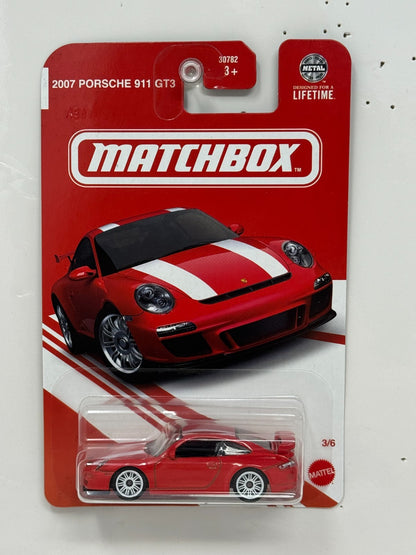 Matchbox 2007 Porsche 911 GT3 1:64 Diecast Red