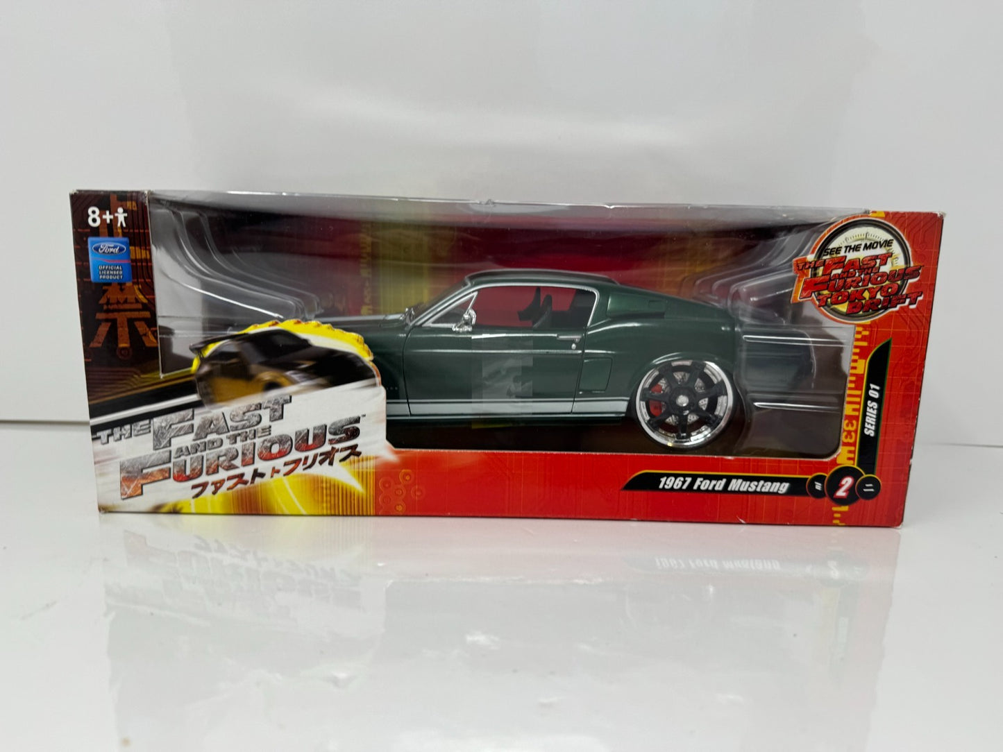 Joyride RC2 Fast & Furious 1967 Ford Mustang Tokyo Drift 1:18 Diecast