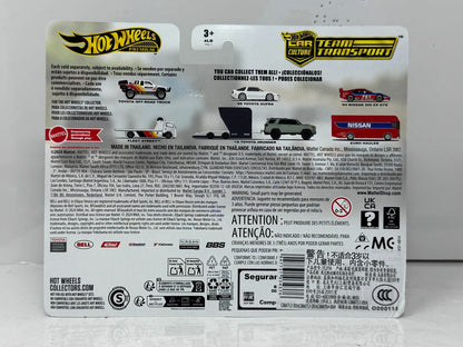 Hot Wheels Premium Team Transport Toyota 4Runner & Toyota Supra 1:64 Diecast