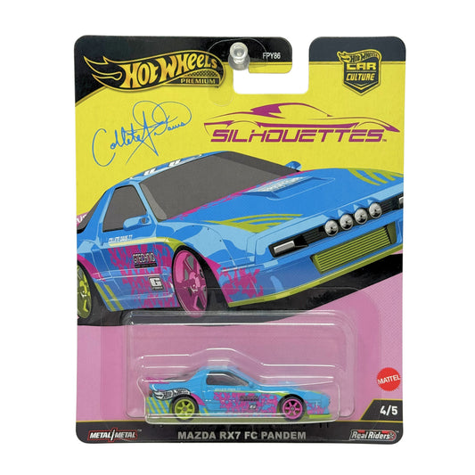Hot Wheels Premium Silhouettes Mazda RX7 FC Pandem 1:64 Diecast