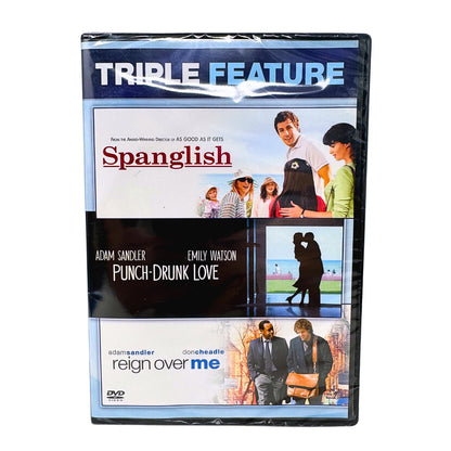 Adam Sandler Drama Triple Feature (DVD) Adam Sandler Comedy Drama Brand New and Sealed!!!