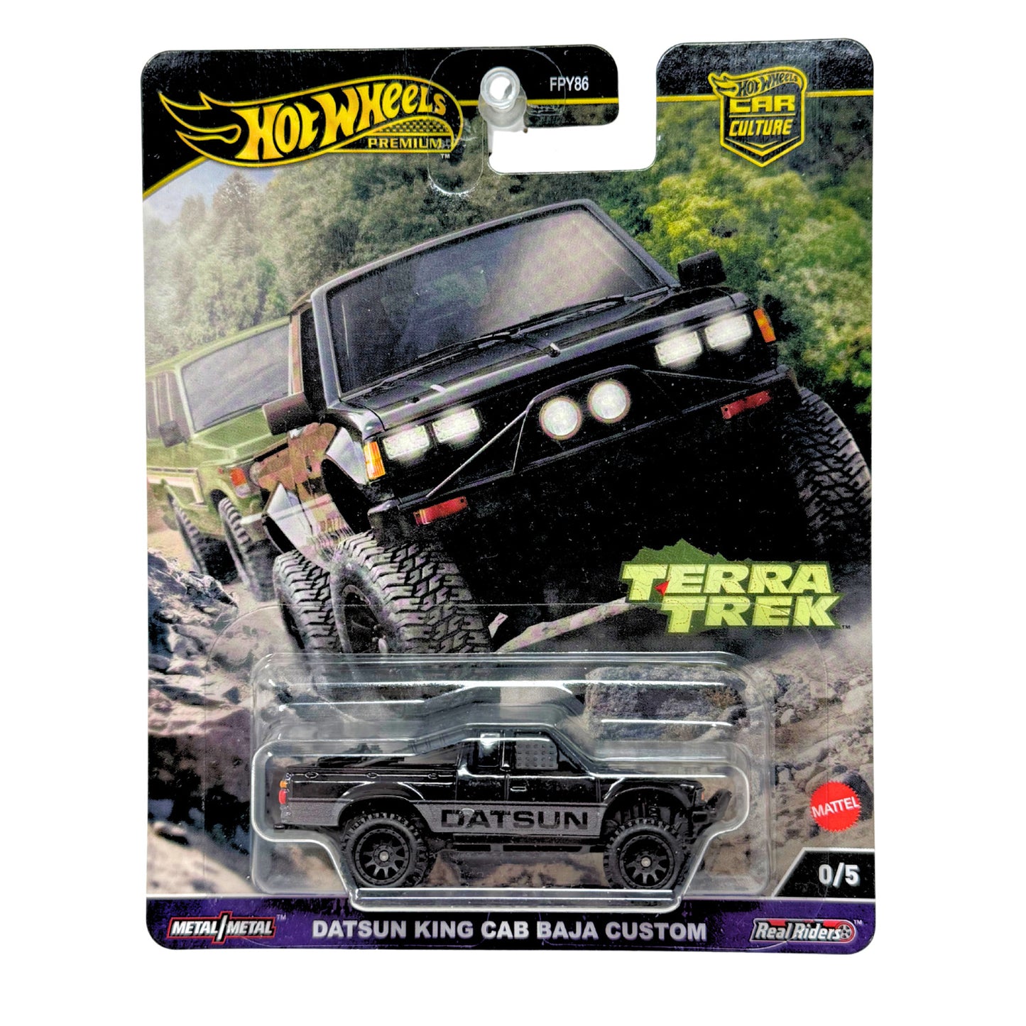 Hot Wheels Premium Terra Trek Datsun King Cab Baja Custom CHASE 1:64 Diecast 0/5