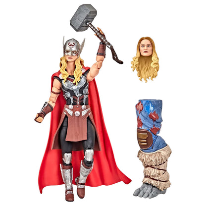 Marvel Legends Thor Love and Thunder Mighty Thor Action Figure w/ Korg BAF Piece