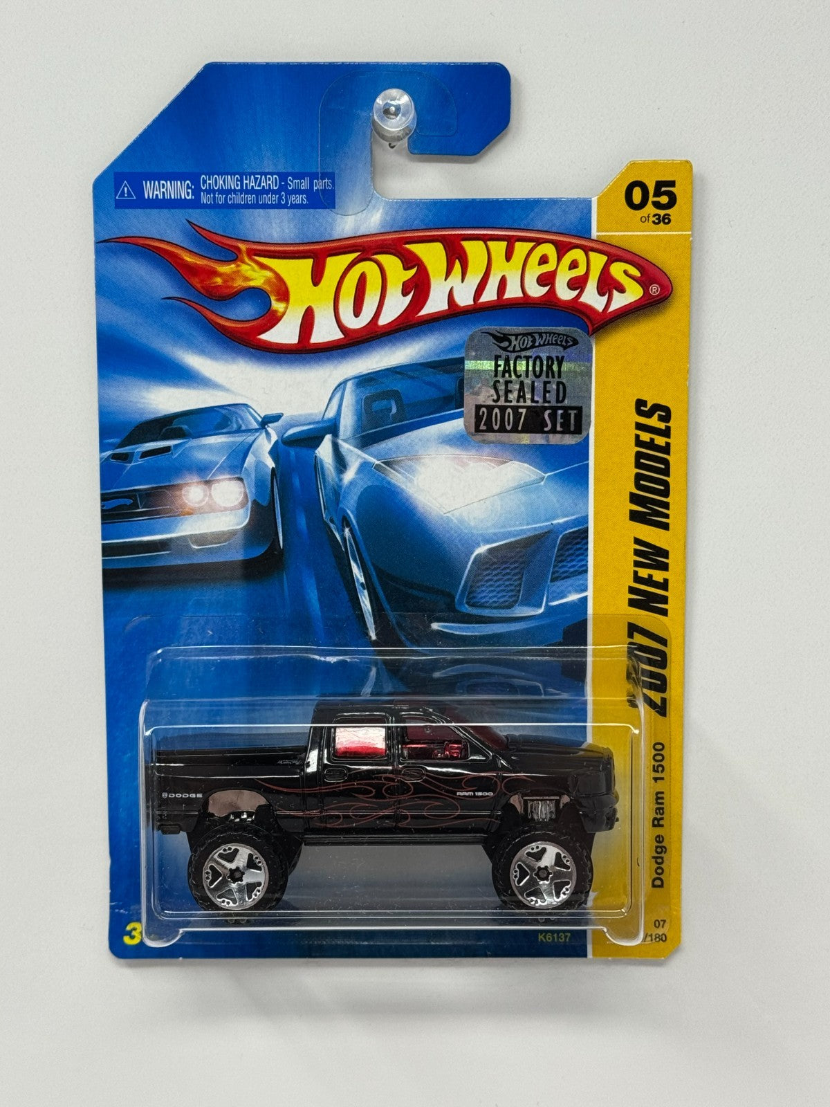 Hot Wheels 2007 New Models Dodge Ram 1500 1:64 Diecast Factory Sealed
