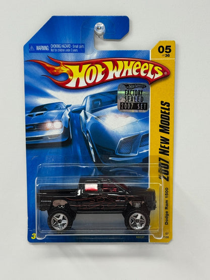 Hot Wheels 2007 New Models Dodge Ram 1500 1:64 Diecast Factory Sealed