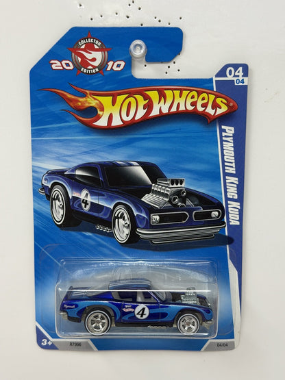 Hot Wheels 2010 Collector Edition Plymouth King Kuda K-Mart Mail In 1:64 Diecast