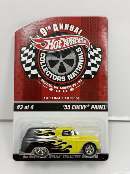 Hot Wheels 2009 9th Collectors Nationals 1955 Chevy Panel 1:64 Diecast 2674/3000