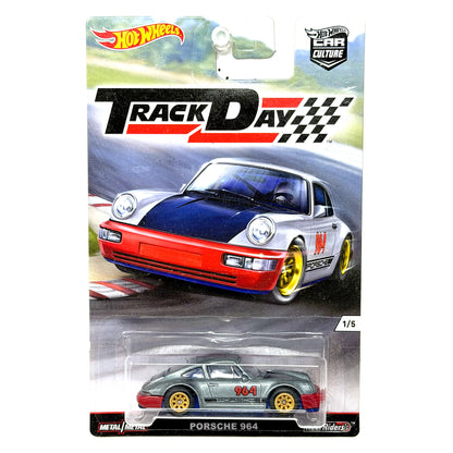 Hot Wheels Track Day Porsche 964 1:64 Diecast Real Riders