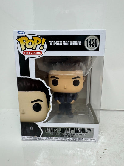 Funko Pop! Television The Wire Jimmy McNulty #1420 TV Vinyl Figure HBO Detective