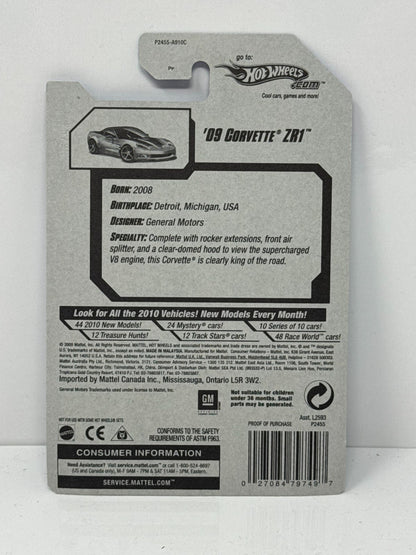 Hot Wheels Faster Than Ever 2009 Chevy Corvette ZR1 1:64 Diecast Factory Sealed