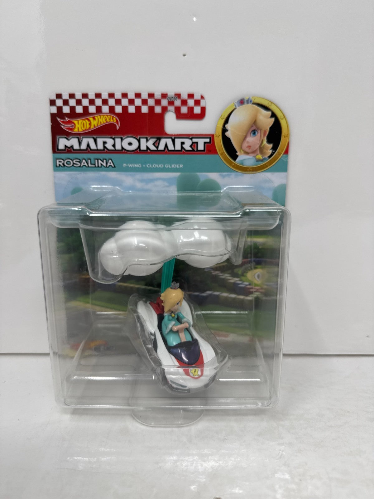 Hot Wheels Mario Kart Rosalina P-Wing + Cloud Glider 1:64 Diecast