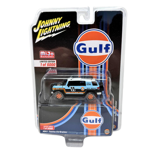 Johnny Lightning Gulf 2007 Toyota FJ Cruiser 1:64 Diecast