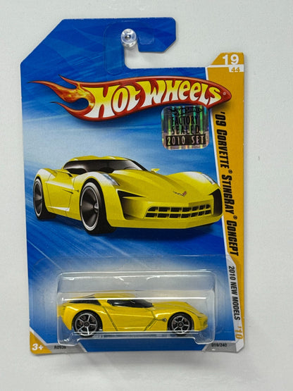 Hot Wheels New Models 2009 Chevy Corvette Stingray Concept 1:64 Diecast Factory