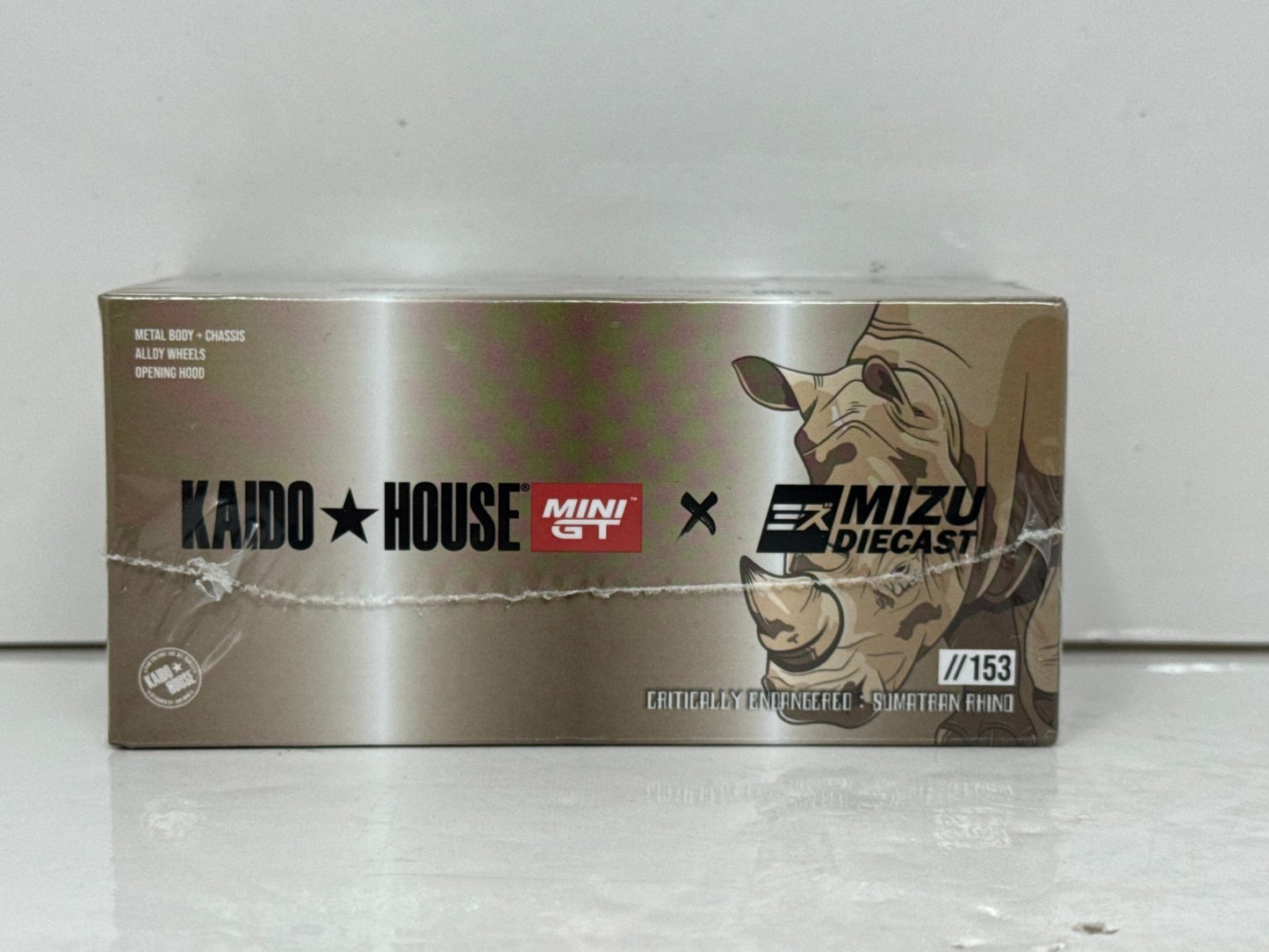 Kaido House Chevrolet Silverado Sumatran Rhino V1 Mini GT 1:64 Diecast