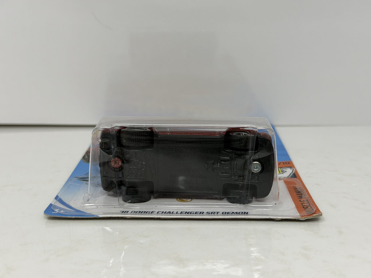 Hot Wheels Super Treasure Hunt 2018 Dodge Challenger SRT Demon 1:64 Diecast STH