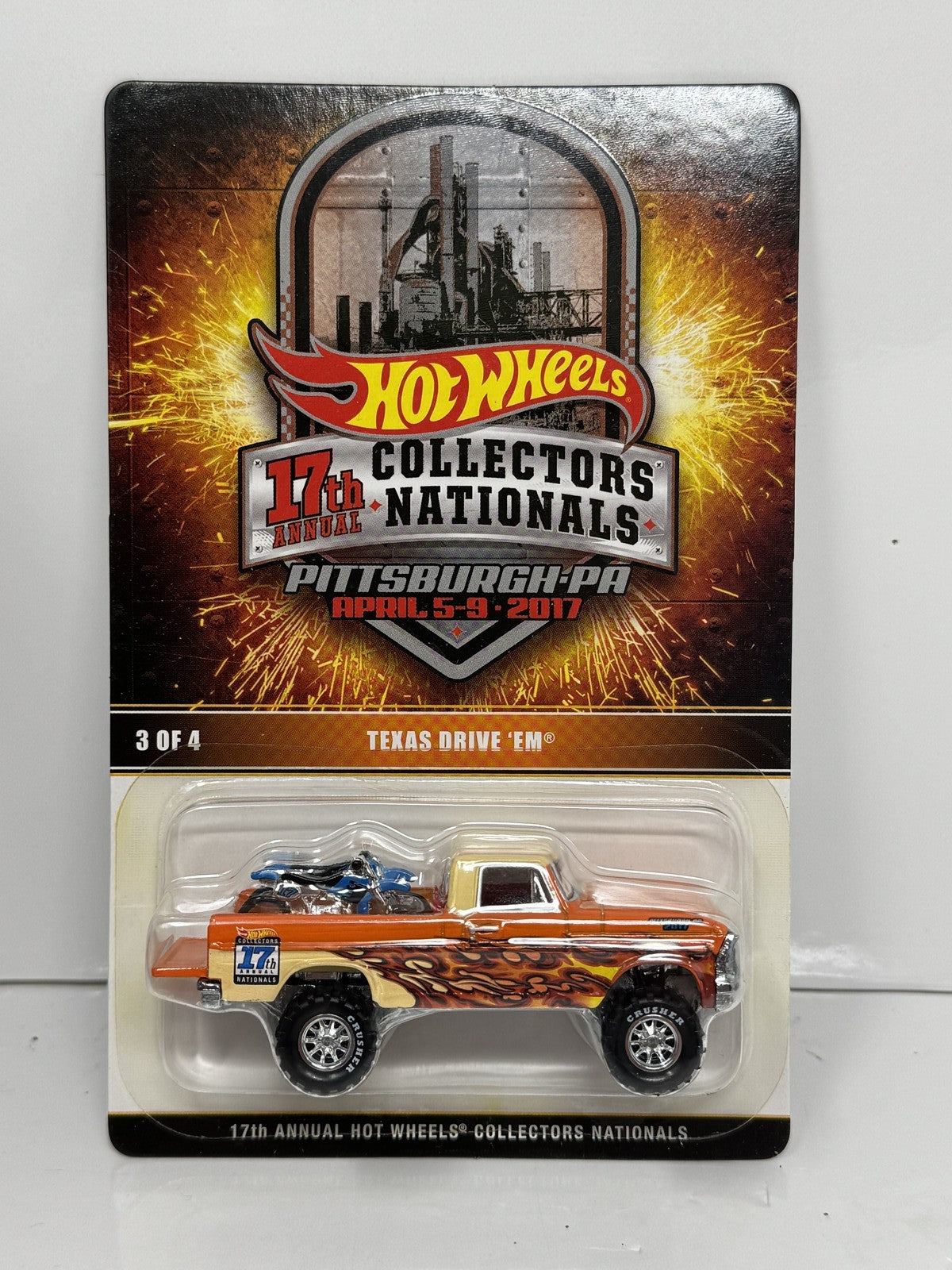 Hot Wheels 2017 Collectors Nationals Texas Drive 'Em 1:64 Diecast