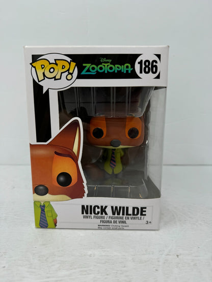 Funko Pop! Disney Zootopia #186 Nick Wilde Vinyl Figure