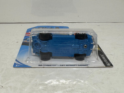Hot Wheels Nightburnerz 1968 Corvette Gas Monkey Garage 1:64 Diecast BASE ERROR