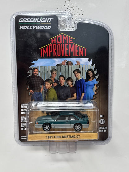 Greenlight Hollywood 1991 Ford Mustang GT Home Improvement 1:64 Diecast