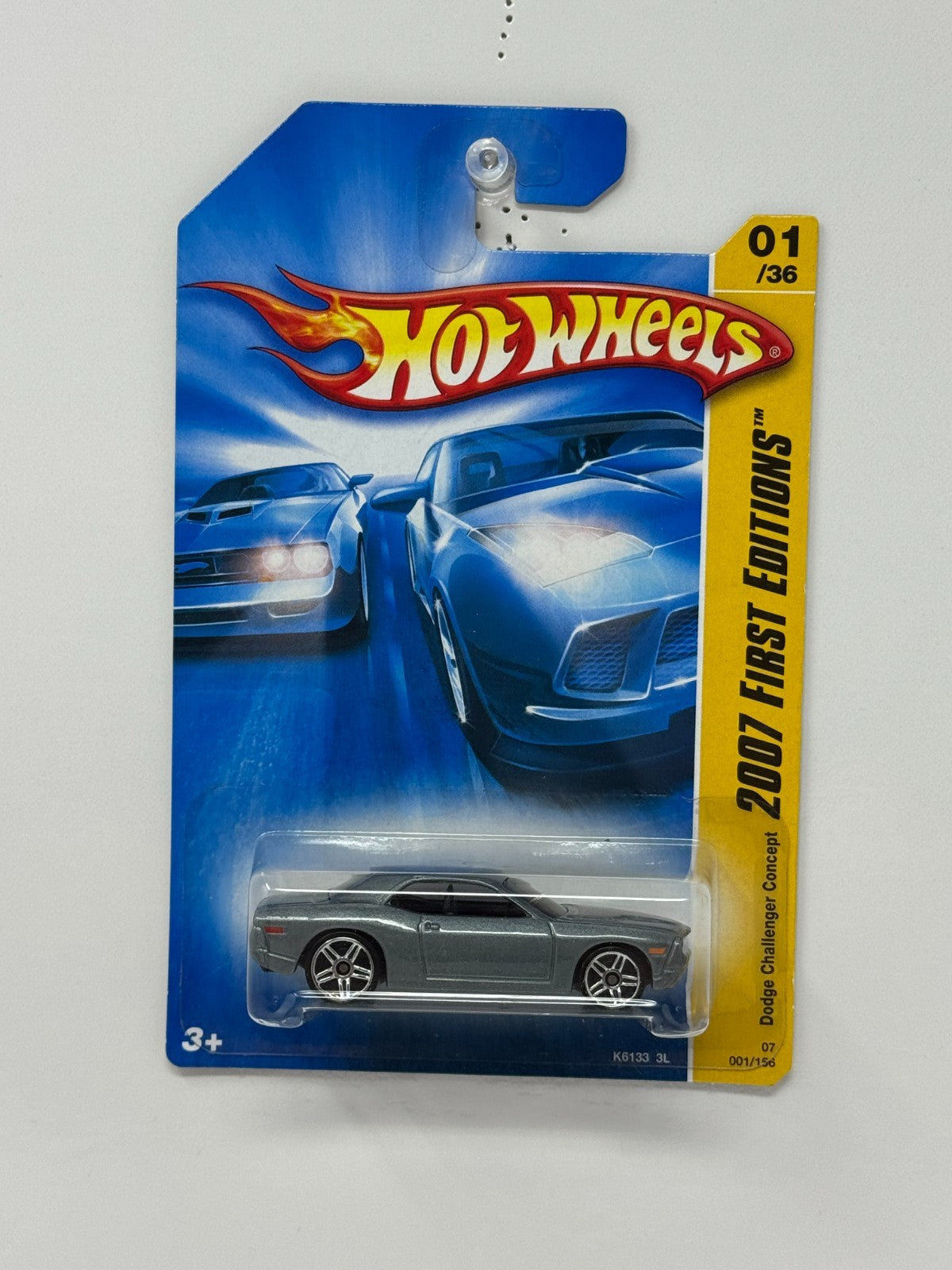 Hot Wheels First Editions Dodge Challenger Concept 1:64 Diecast Gray