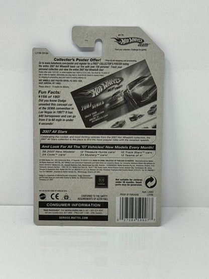 Hot Wheels All Stars Dodge Sidewinder 1:64 Diecast Factory Sealed
