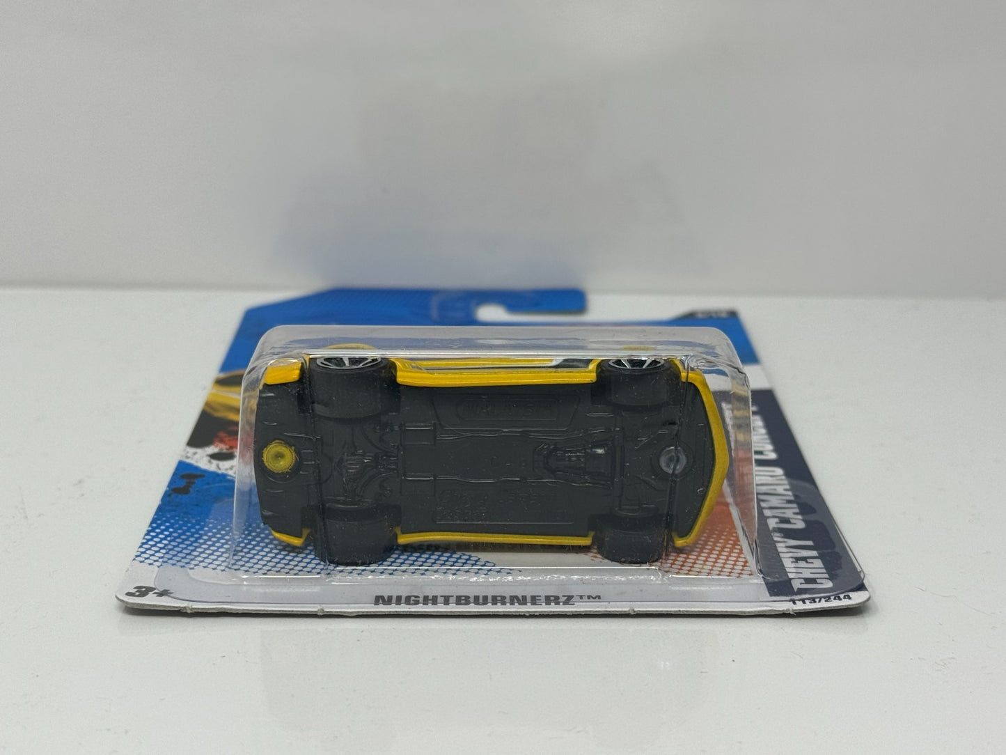 Hot Wheels Nightburnerz Chevy Camaro Concept 1:64 Diecast Factory Sealed Yellow