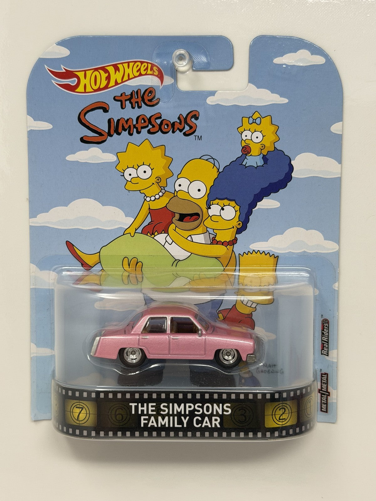 Hot Wheels Retro Entertainment The Simpsons Family Car 1:64 Diecast
