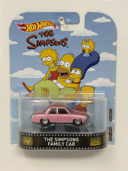 Hot Wheels Retro Entertainment The Simpsons Family Car 1:64 Diecast