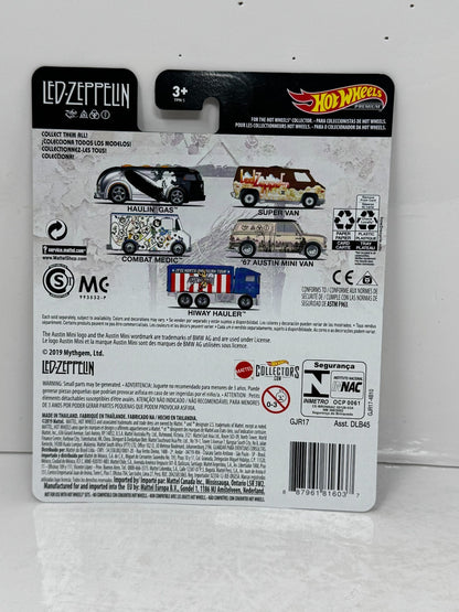 Hot Wheels Premium Led Zeppelin 1967 Austin Mini Van 1:64 Diecast