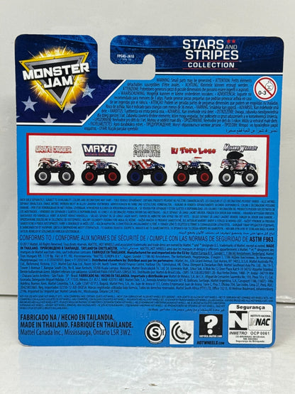 Hot Wheels Monster Jam Stars and Stripes Mohawk Warrior 1:64 Diecast