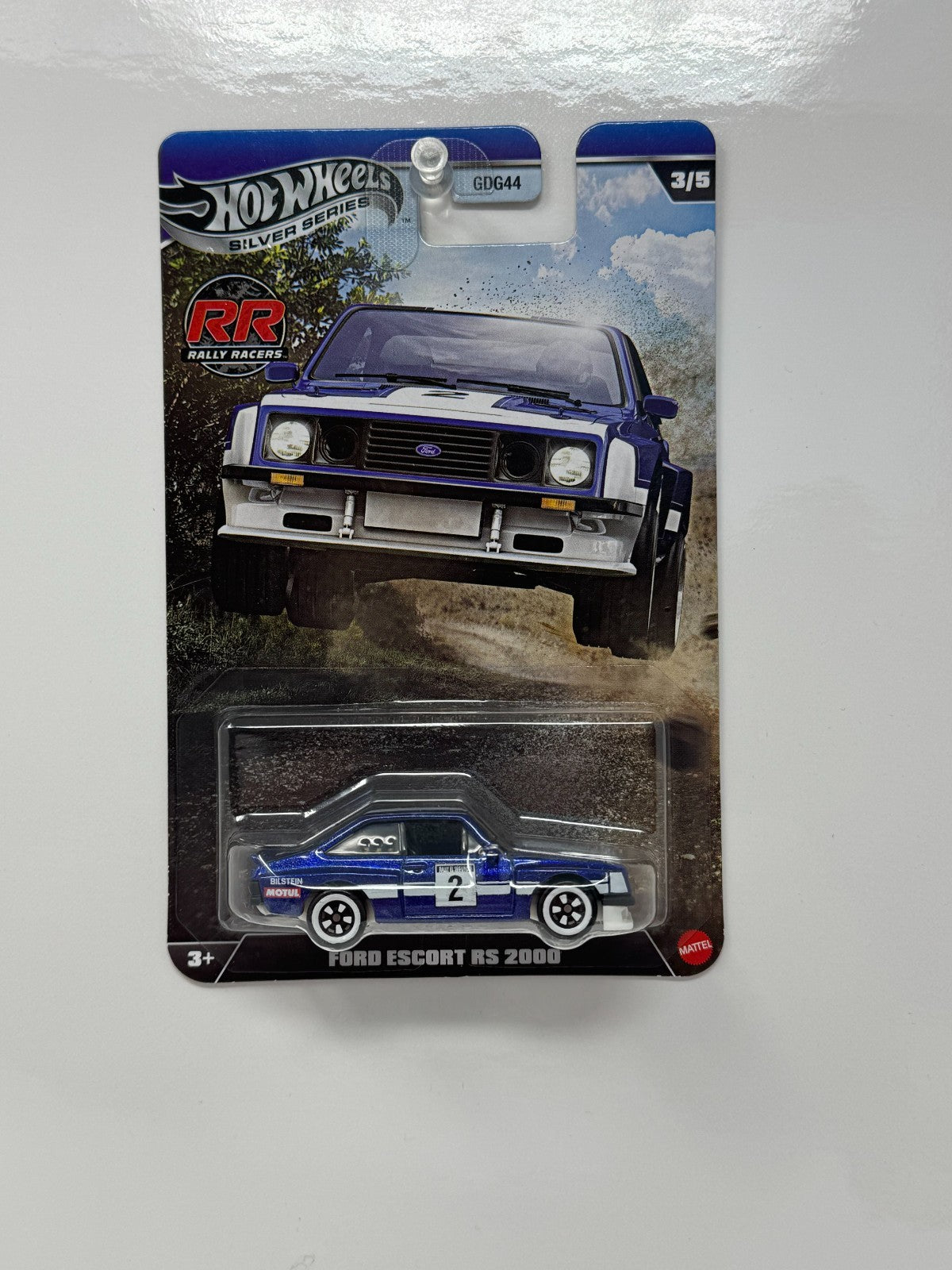 Hot Wheels Rally Racers Ford Escort RS 2000 1:64 Diecast