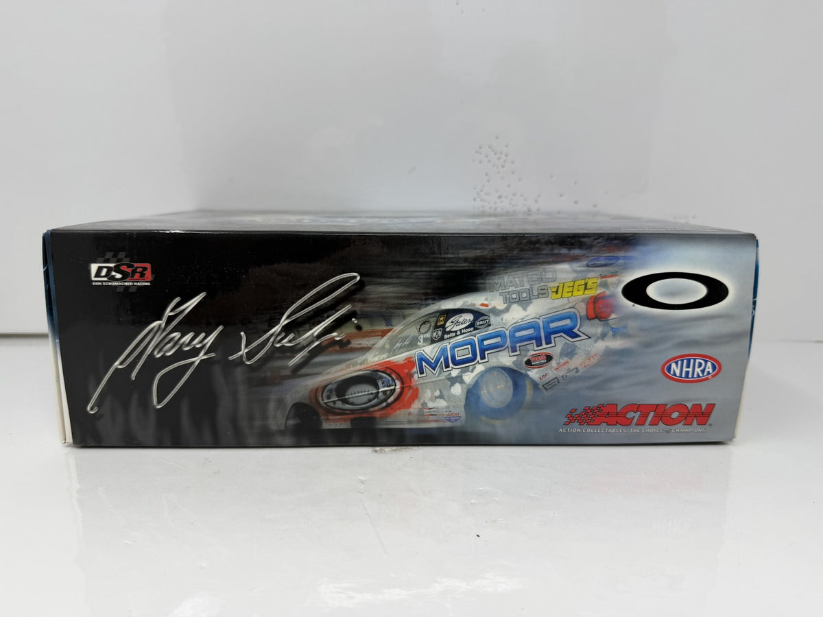 Action NHRA Gary Scelzi Oakley 2005 Dodge Stratus Color Chrome 1:24 Diecast