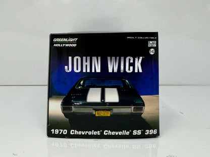 Greenlight Hollywood John Wick 1970 Chevrolet Chevelle SS 396 1:43 Diecast