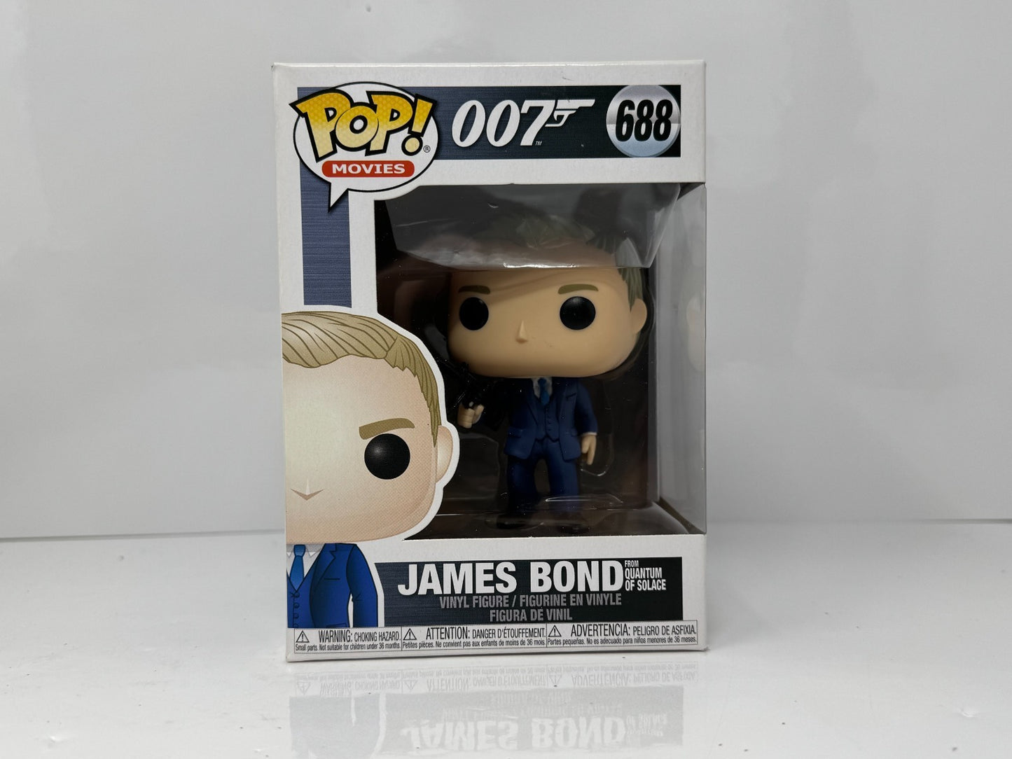 Funko Pop! Movies 007 #688 James Bond from Quantum of Solace Vinyl Figure