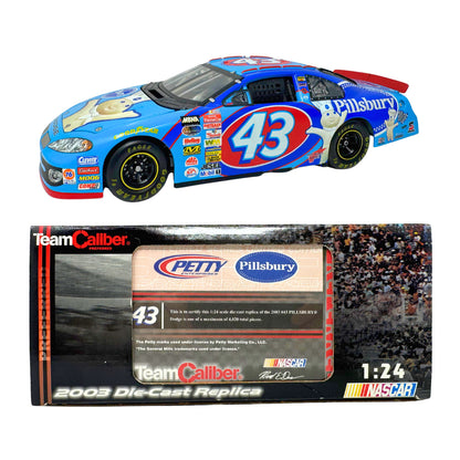 Team Caliber Nascar Kyle Petty #43 Pillsbury 2003 Dodge 1:24 Diecast