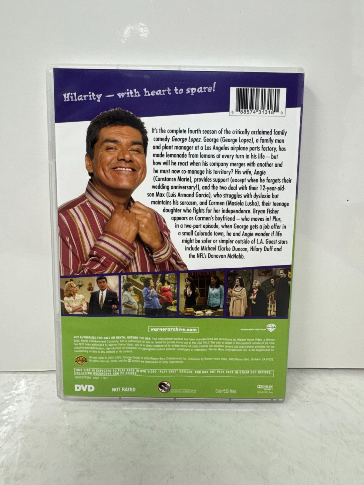 George Lopez: Season 4 (DVD) TV Series Good Condition!!!