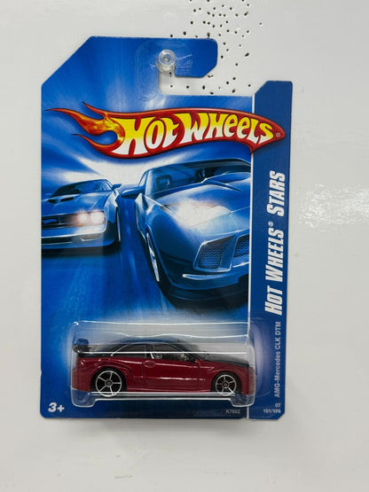 Hot Wheels Stars 2007 Mercedes CLK DTM 1:64 Diecast Red