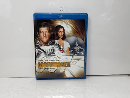 007 James Bond Moonraker (Blu-ray) Action Good Condition!!!