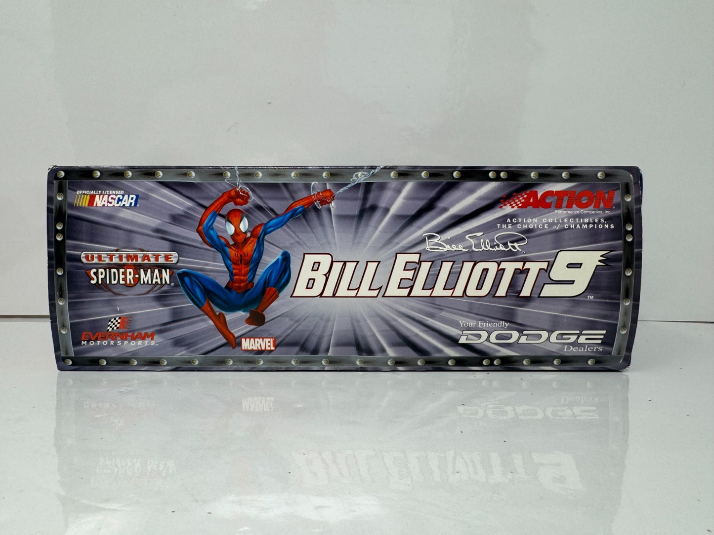 Action NASCAR Bill Elliott #9 Spider-Man 2001 Dodge Intrepid RT 1:24 Diecast
