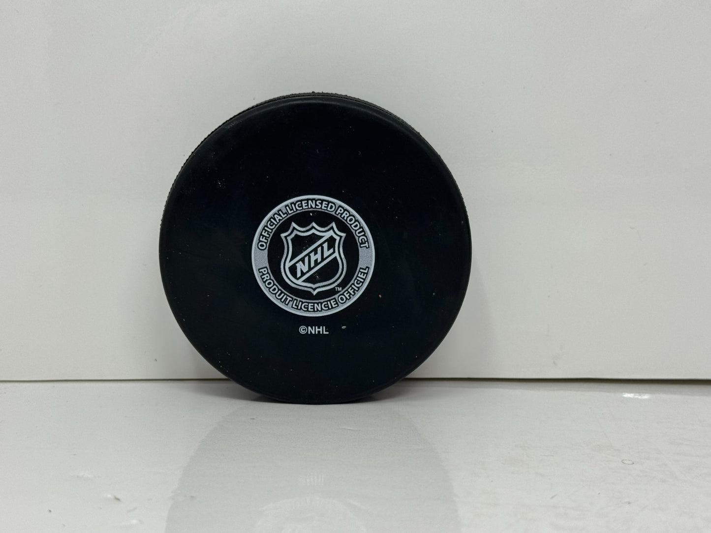 Norm Ullman Toronto Maple Leafs Signed NHL Autograph Puck Silver Auto