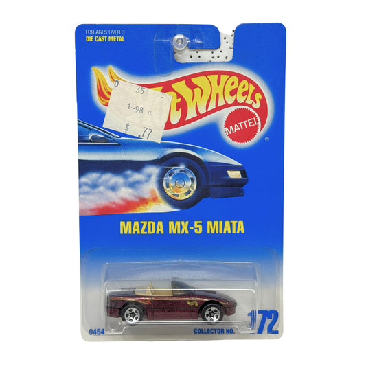 Hot Wheels Mazda MX-5 1:64 Diecast Purple