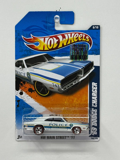 Hot Wheels HW Main Street 1969 Dodge Charger Police 1:64 Diecast Factory Sealed