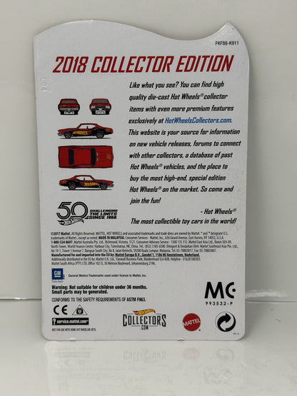 Hot Wheels 2018 Collector Edition 1969 Chevelle SS 396 1:64 Diecast