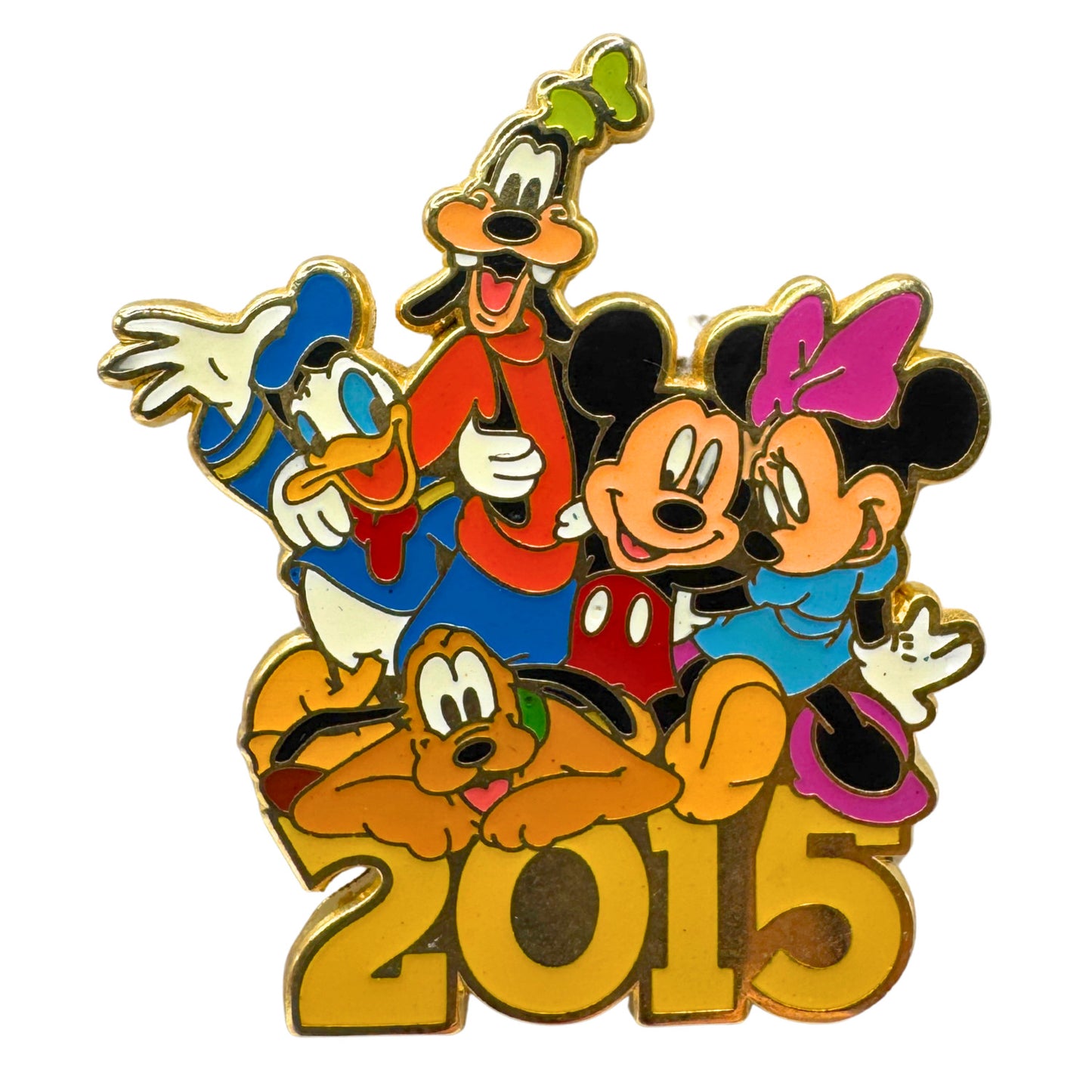 Jerry Leigh Disney 2015 Dated Fab 5 Trading Pin DC2S12